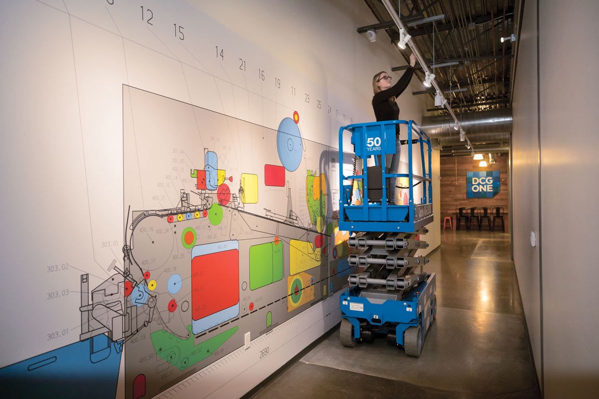 genie gs-1930 scissor lift application