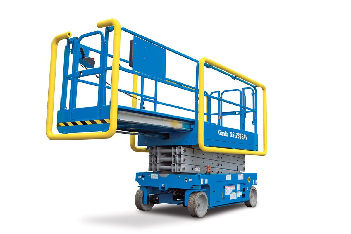 genie gs-2646 av scissor lift
