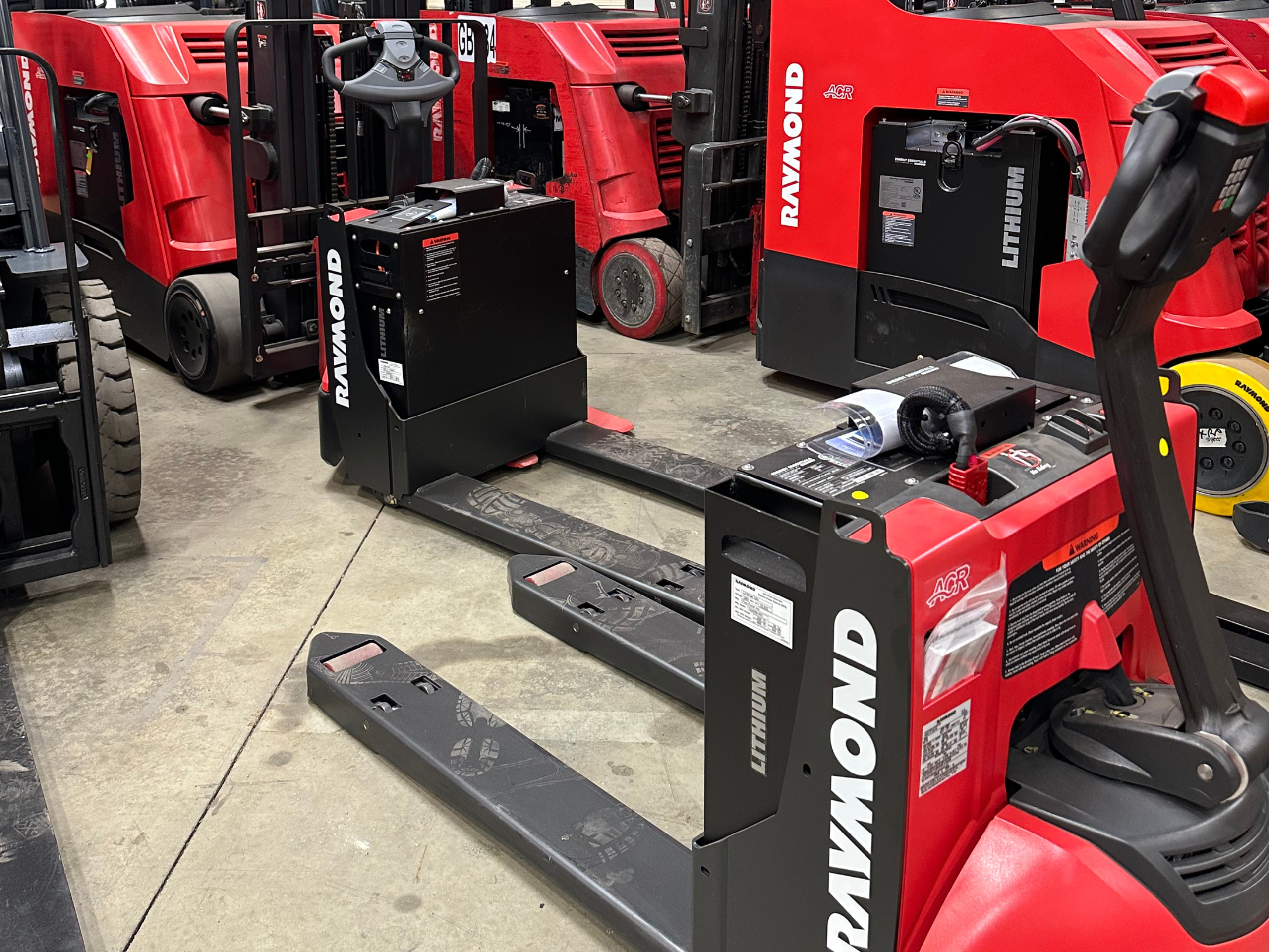 Raymond pallet jacks