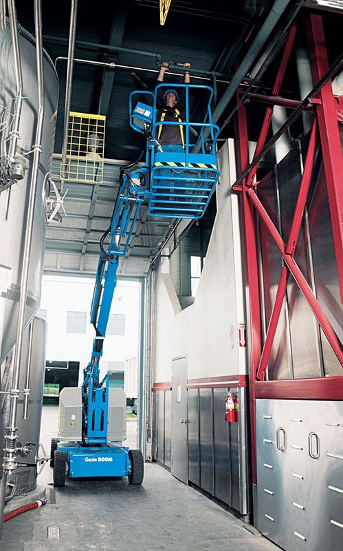 genie z-34/22 n articulating boom lift application