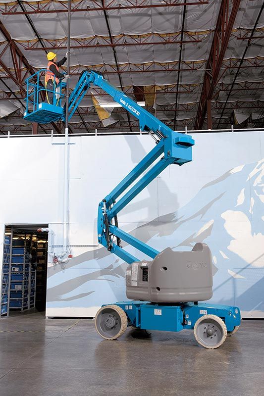 genie z-40/23 n rj articulating boom lift application