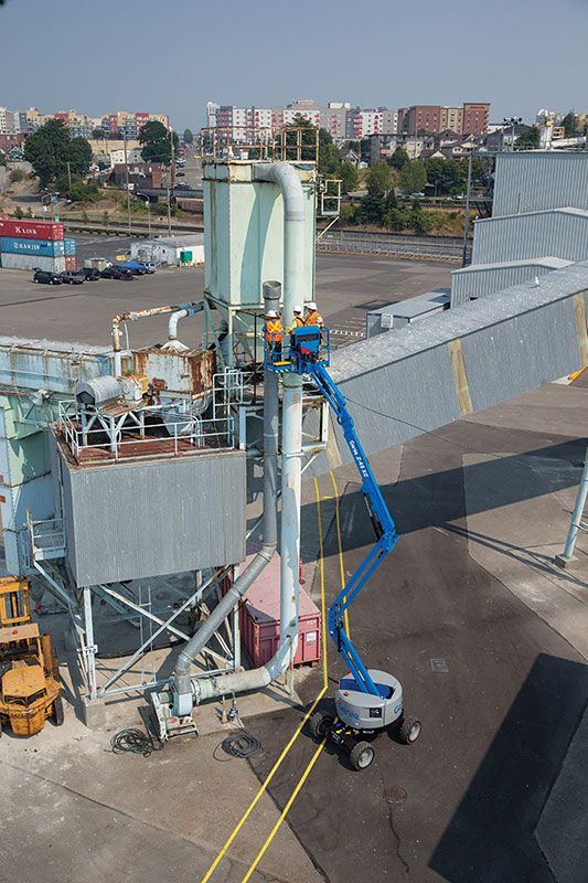 GENIE Z45 XC XTRA CAPACITY ARTICULATING BOOM LIFT » Welch Equipment Company