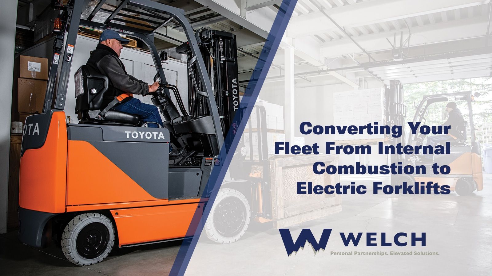 converting your fleet from internal combustion to electric forklifts