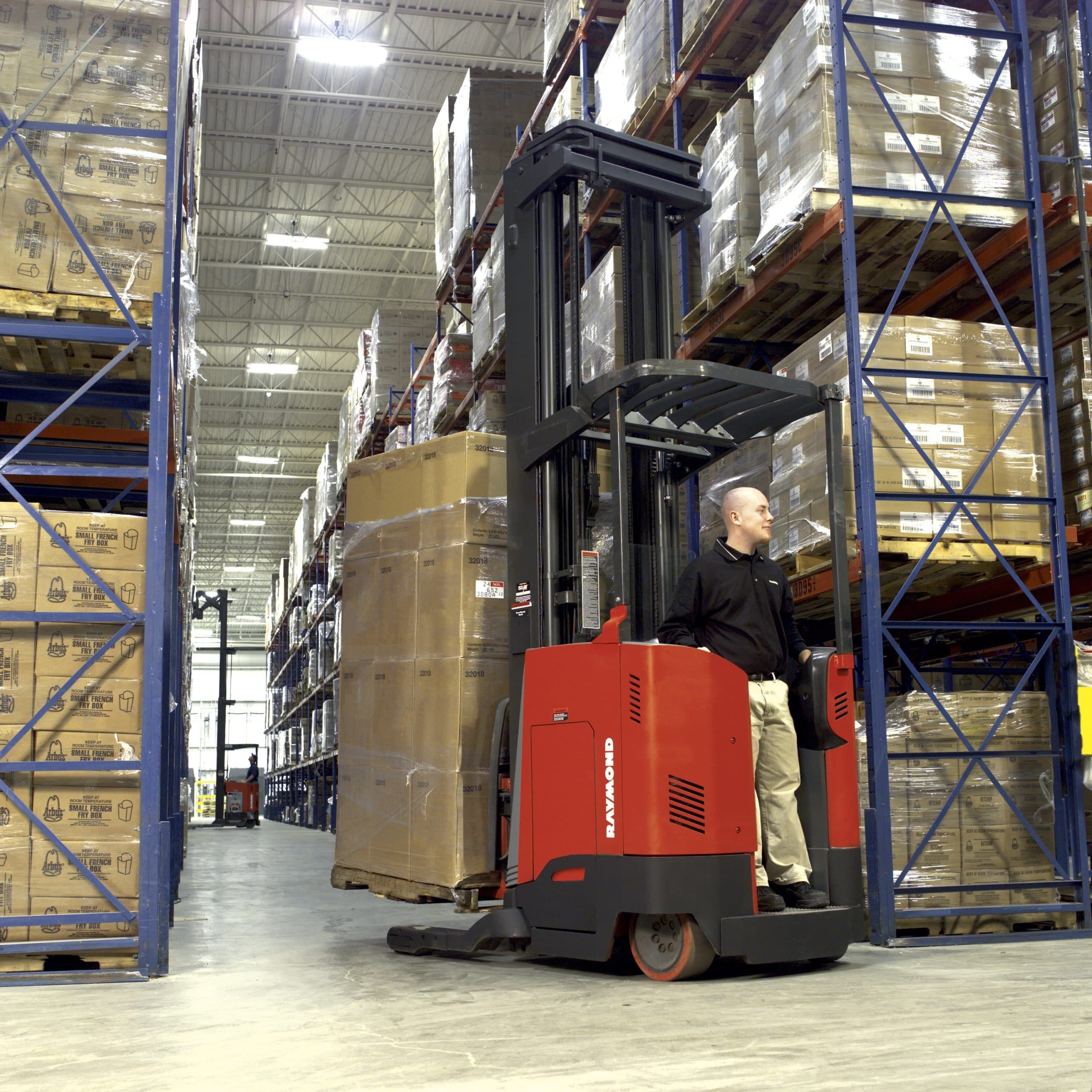 RAYMOND UNIVERSAL STANCE REACH TRUCK » Welch Equipment Company