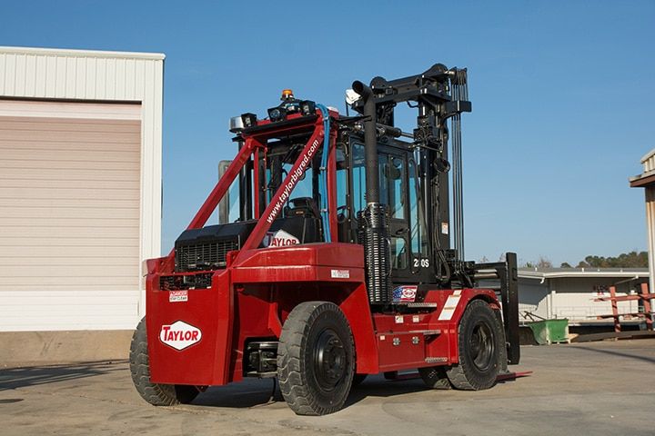 TAYLOR X-280S HEAVY DUTY FORKLIFT » Welch Equipment Company